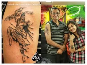 Lord Shiva Tandav Best Tattoo Design for Men