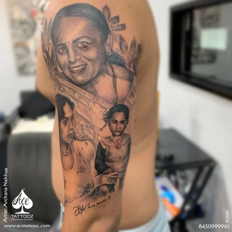 Father tattoo hi-res stock photography and images - Alamy