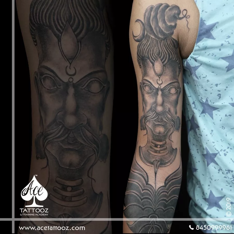 Tum Rakshak Kahu Ko Darna Tattoo Hanuman Waterproof Men and Women Temporary  Body Tattoo