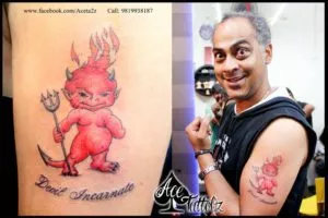 Devil Incarnate Tattoo for Men