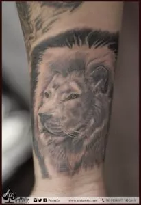 Lion Tattoo For Men