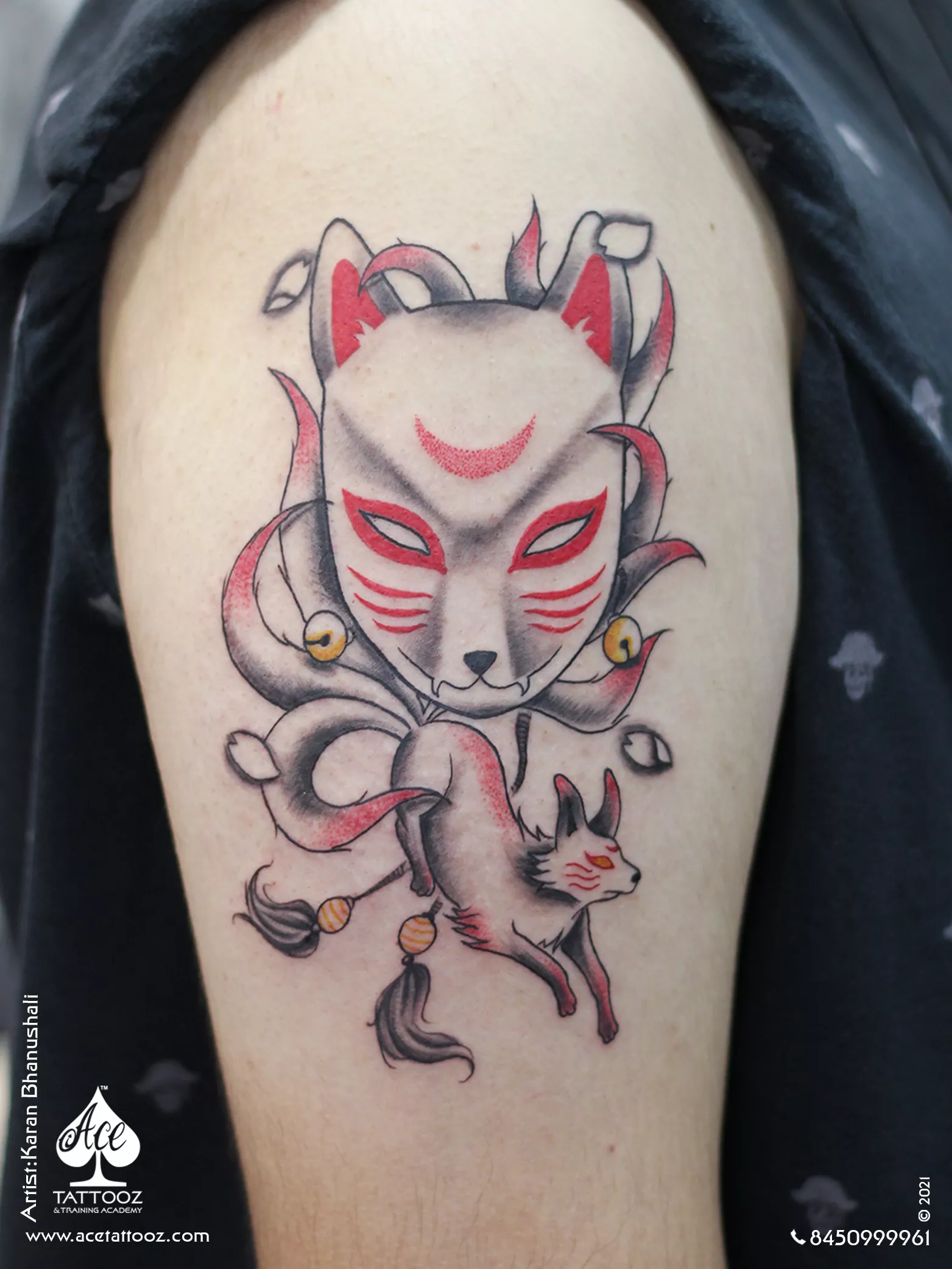 RunCatRun Design Studio on Twitter Our Kitsune Cat Tattoo design as a  tattoo done by Diane Instagram dtrinitytattoo tattoo ink inktattoo  cattattoo kitsune kitsunetattoo fox foxtattoo runcatrundesign cat  kitten floral 