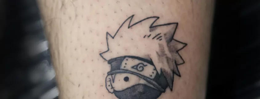 Kakashi Hatake Naruto Tattoo on Wrist - Ace Tattooz