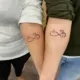 couple name tattoos - ace tattooz